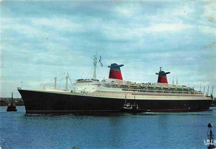 Dampfer Oceanliner le Havre le Paquebot France