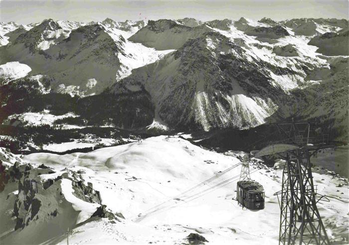 Seilbahn Cable-Car Telepherique Arosa Weisshorn