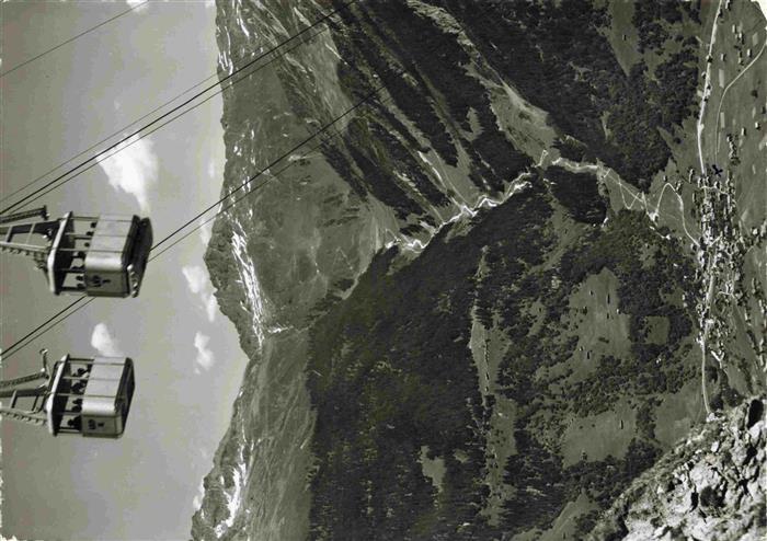 Seilbahn Cable-Car Telepherique Klosters Gotschnagrat Parsenn Schlappintal