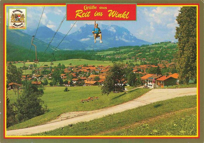 Sessellift Chairlift Telesiege Reit im Winkl Chiemgau Bayerischen alpen