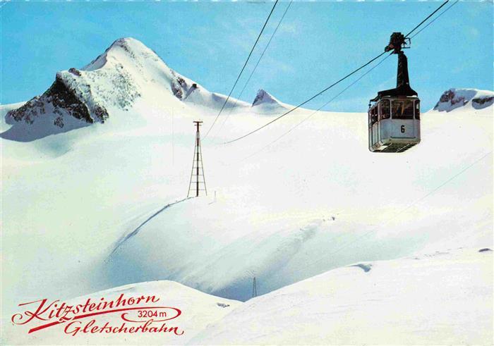 Seilbahn Cable-Car Telepherique Kitzsteinhorn Gletscherbahn Salzburg