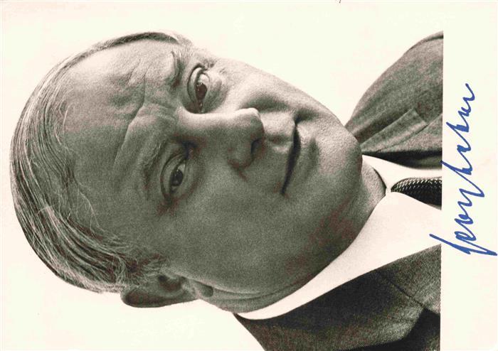 Politik Georg Leber Bunderminister Verkehr und Post Essen