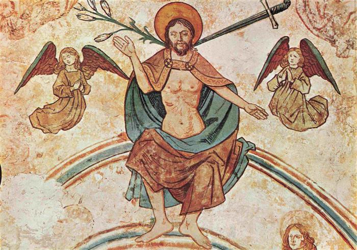 Jesus Christus Christentum Engel Eglise octogonale Xle Ottomarsheim Alsace Franc