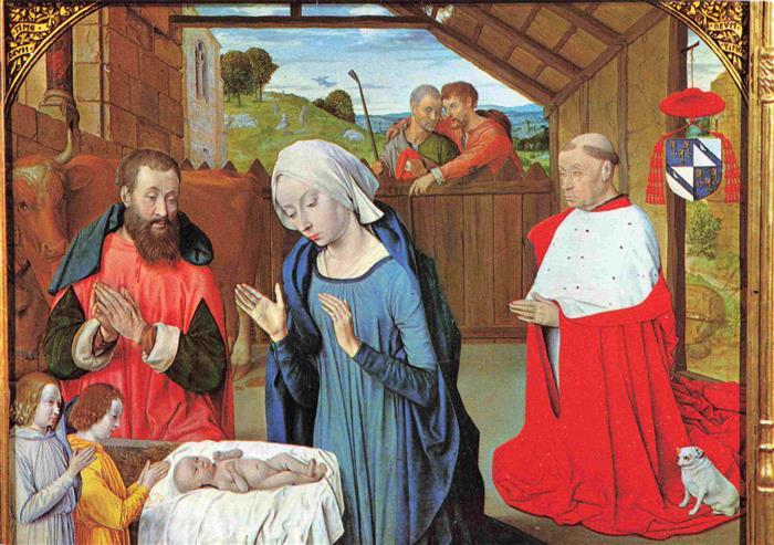 Krippe Weihnachtskrippe Crib Copier Autun Musee Rolin