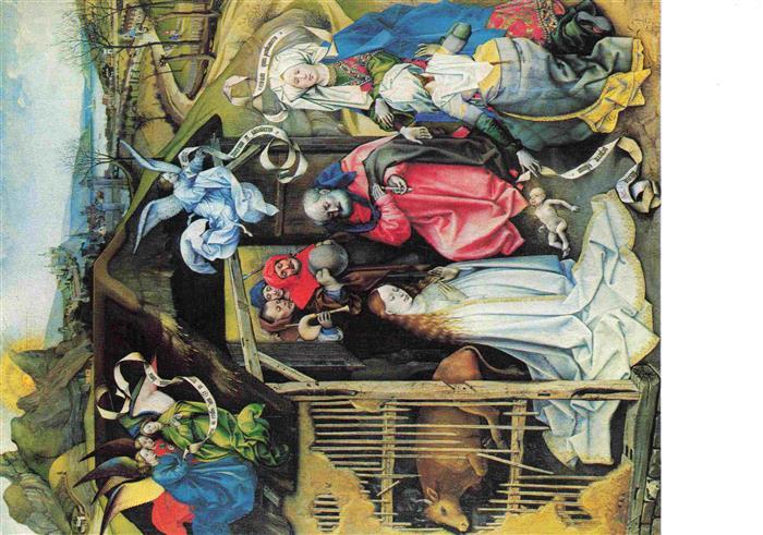 Krippe Weihnachtskrippe Crib Copier Musee de Dijon Flemalle
