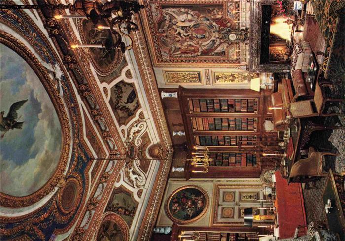 Bibliothek Library Chateau de Vaux-le-vicompte Melun