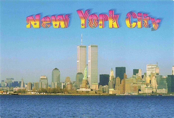 Twin Towers New York USA Harbor