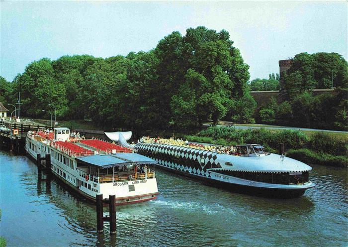 Schiffe Ships Navires Grosser Kurfurst le bateau Mobby Dick Berlin