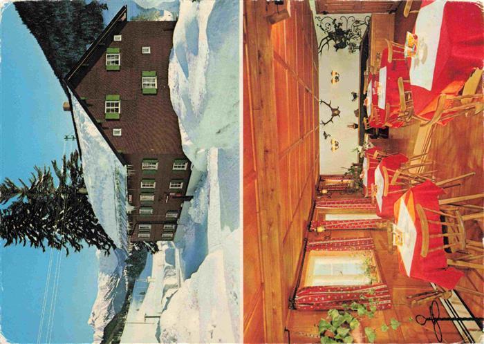 Tiefenbach Oberstdorf Berggasthof Rohrmoos Gaststube