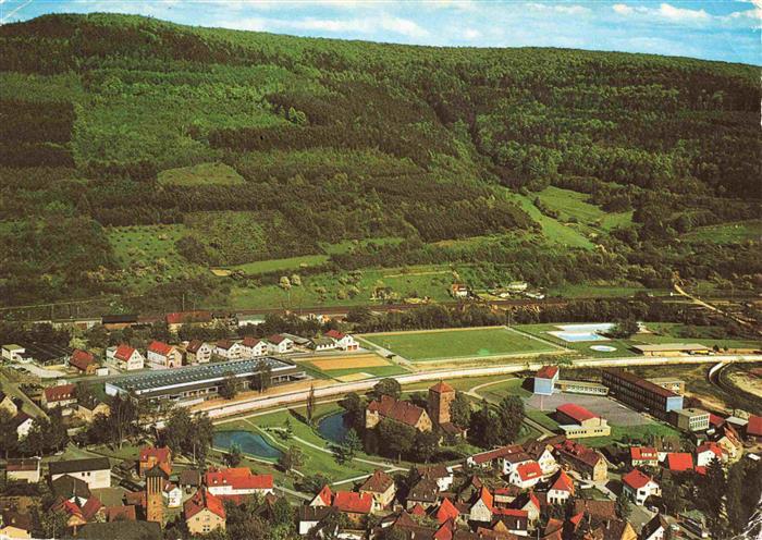 Burgsinn Fliegeraufnahme