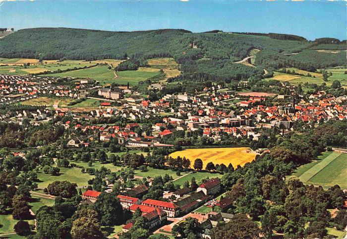 BAD DRIBURG im Eggegebirge Fliegeraufnahme