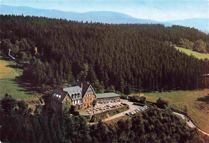 Werdohl Kohlberghaus Hotel Restaurant Terrasse Fliegeraufnahme