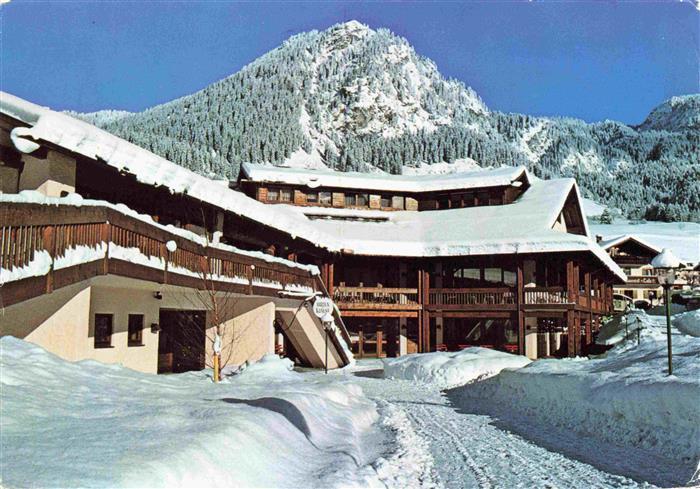 HINDELANG Oberallgaeu Kurhaus mit Hirschberg