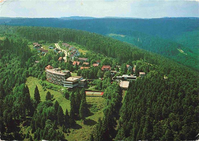 WILDBAD Schwarzwald Sommerberghotel Fliegeraufnahme