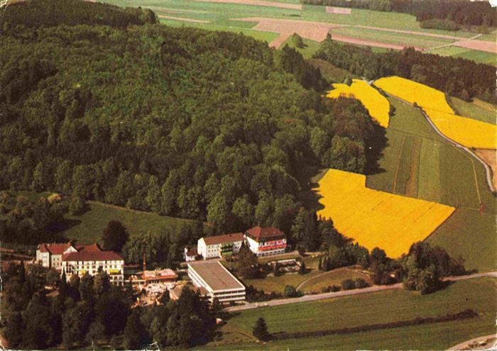 Biberach Riss Kneipp Sanatorium Jordanbad Fliegeraufnahme