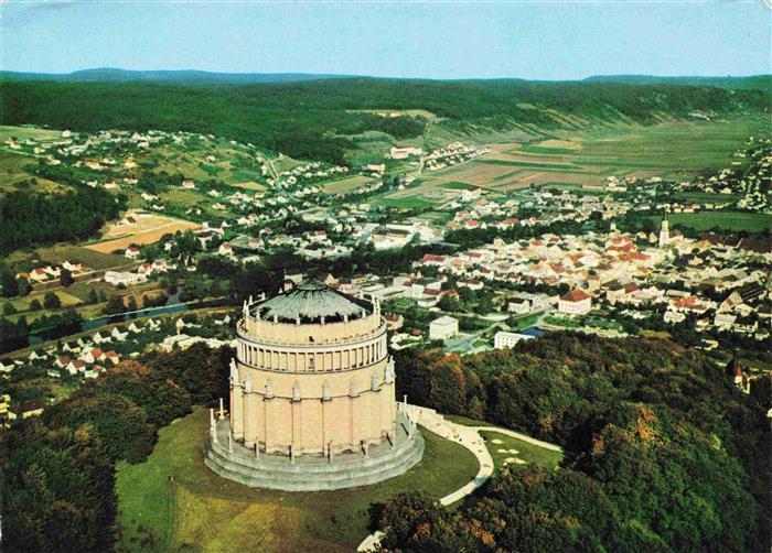 Kelheim Donau Befreiungshalle Fliegeraufnahme