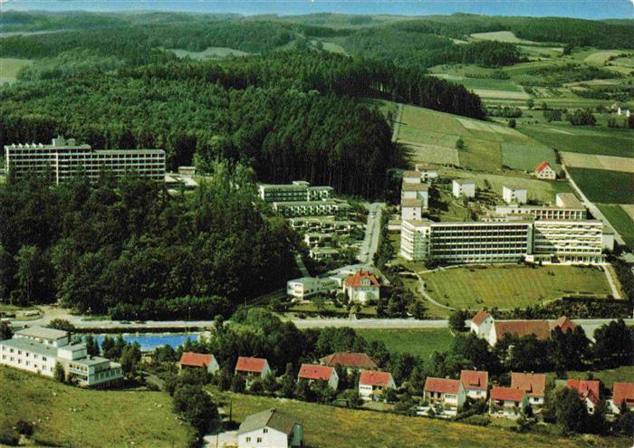 BAD DRIBURG Sanatorium Berlin BfA Fachklinik Rosenberg LVA Fliegeraufnahme