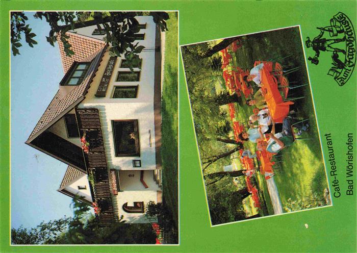 BAD WoeRISHOFEN Cafe Restaurant Zum Jaegerhaeusle Freiterrasse