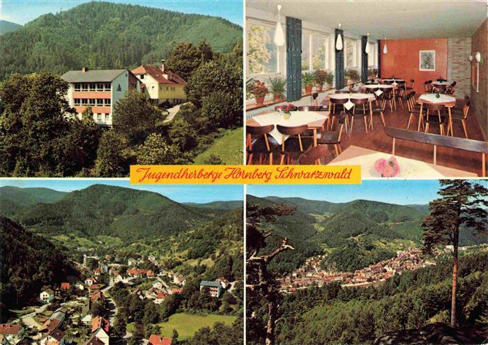 Hornberg  Schwarzwald Jugendherberge Gastraum Panorama