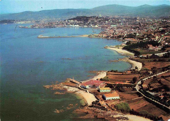 VIGO Galicia ES Fliegeraufnahme