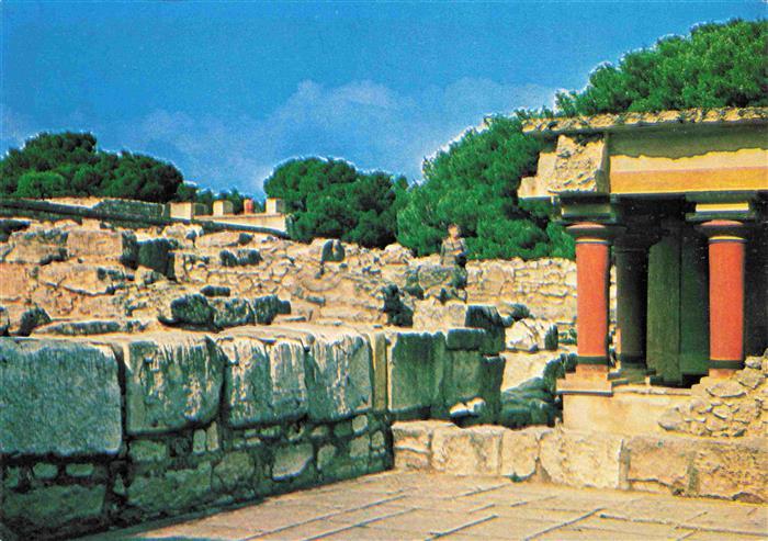 Heraklion Herakleion Heraclio Iraclio Crete Greece Ruinen des minoischen Palaste