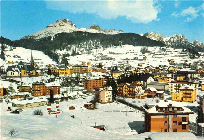 Trentino IT Moena invernale col Gr Catenaccio