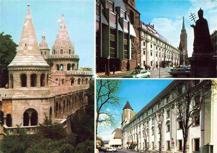 BUDAPEST HU Fishermans Bastion Outside views of the Hotels