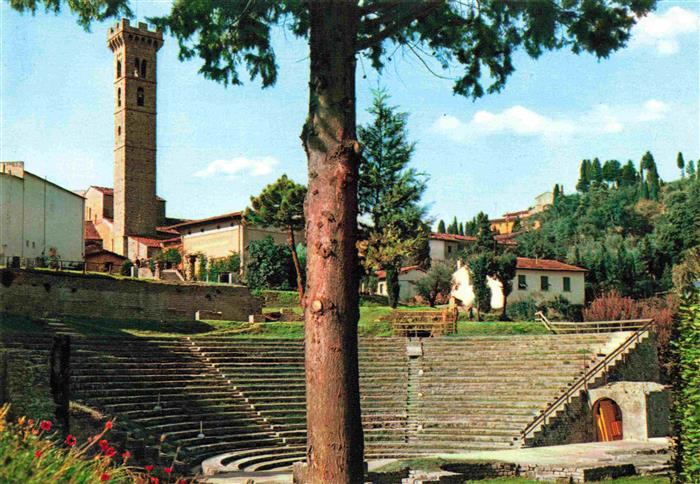 Fiesole Toscana IT Roemisches Amphiteatrum