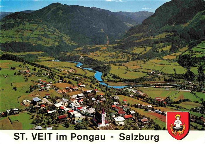St Veit Pongau Salzburg AT Fliegeraufnahme