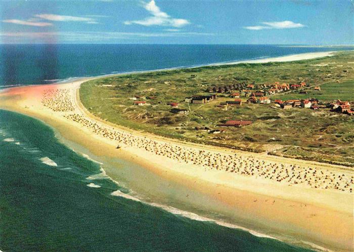 Langeoog Nordseebad Fliegeraufnahme