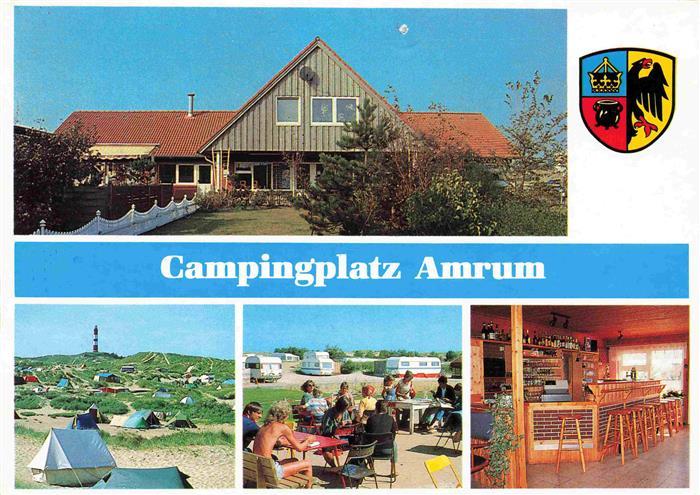 Amrum Insel Nebel Nordfriesland Campingplatz Amrum Panorama Bar