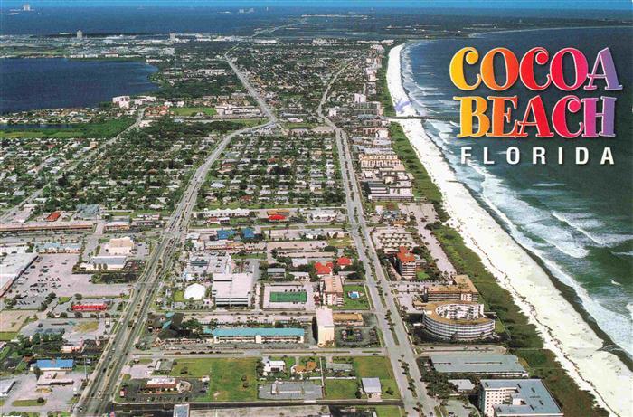 Florida US-State Cocoa Beach Fliegeraufnahme
