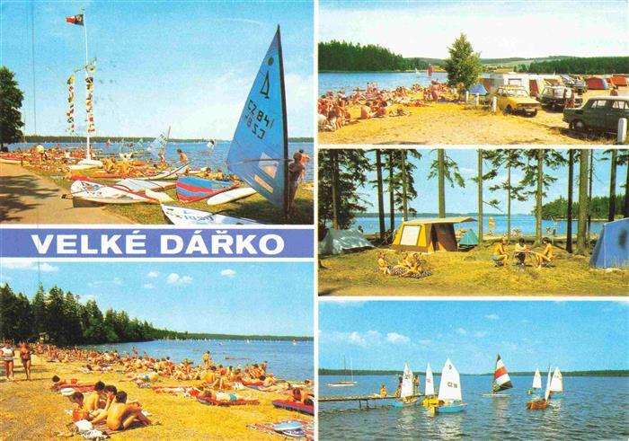 Velke Darko Zdar nad Sazavou Saar CZ Strandpartien Autokempink