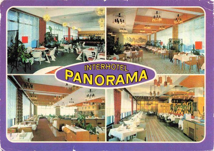Oberhof Thueringen Interhotel Panorama Klubbar Restaurant Rennsteig und Thuerin