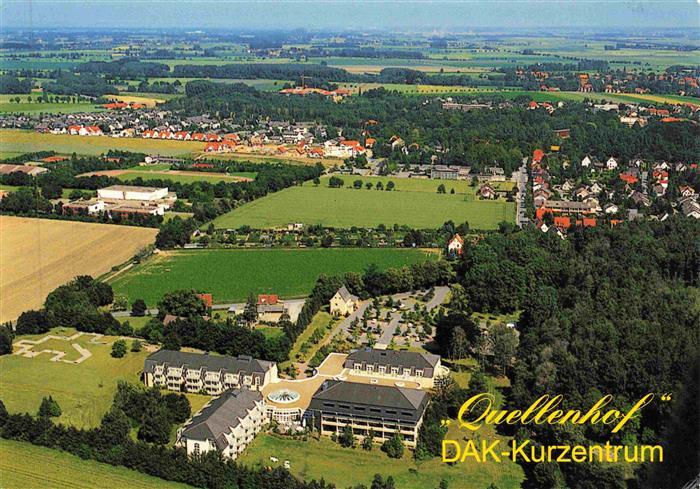 Bad Sassendorf DAK Kurzentrum Quellenhof Fliegeraufnahme