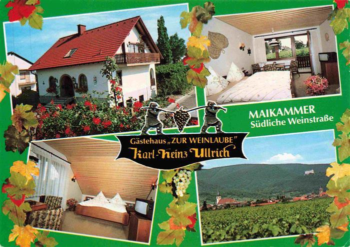 Maikammer Gaestehaus Zur Weinlaube Zimmer Panorama