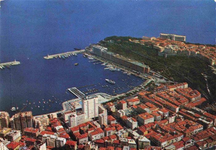 MONTE-CARLO MONACO Vue aerienne sur le port