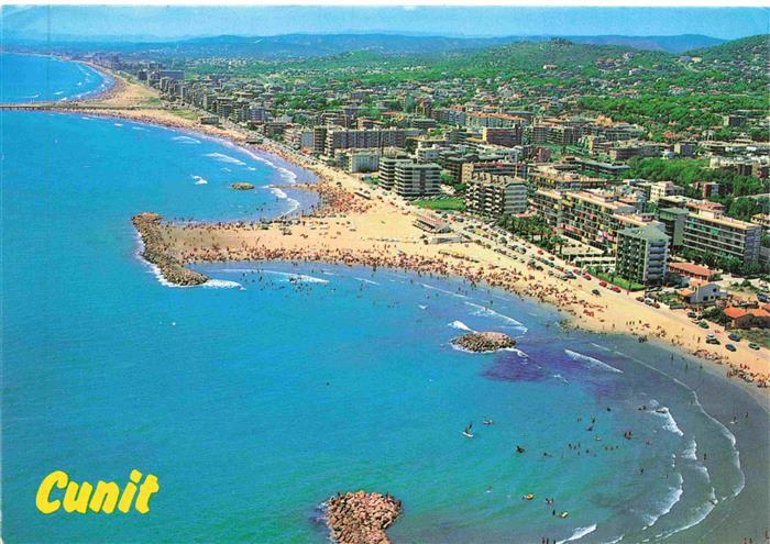 Cunit Tarragona ES Fliegeraufnahme