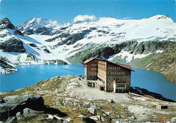 Rudolfshuette 2315m Weisssee AT Fliegeraufnahme mit Granatspitze un Sonnblick