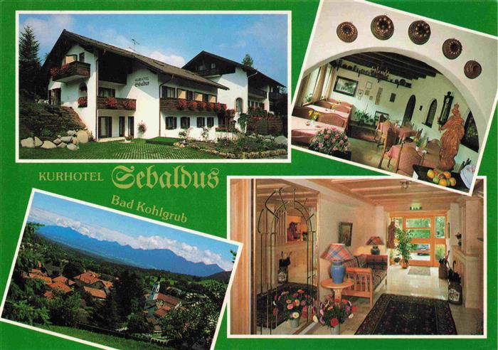 Bad Kohlgrub Kurhaus Sebalds Gastraeume Panorama