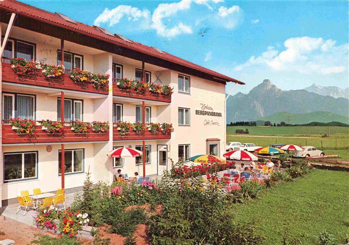 Nesselwang Allgaeu Bayern Kurhotel Bergpanorama