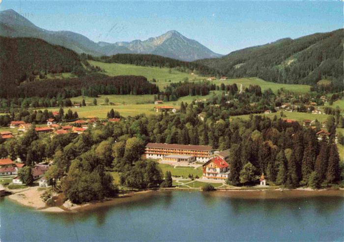BAD WIEssEE Tegernsee Haus Hubertus Fliegeraufnahme