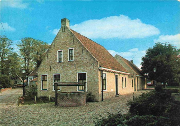 Bourtange Westerwolde NL Officiers Logement en oude Vestingput Kazernestraat