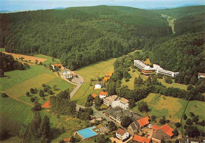 Gras-Ellenbach Grasellenbach Kuranlagen Fliegeraufnahme