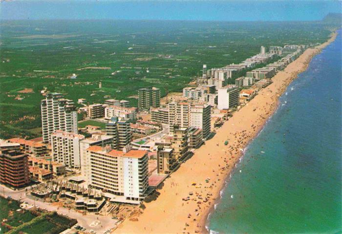 Tabernes de Valldigna Playa Fliegeraufnahme