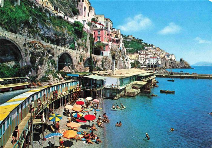 Amalfi Campania IT Vista de La Marinella