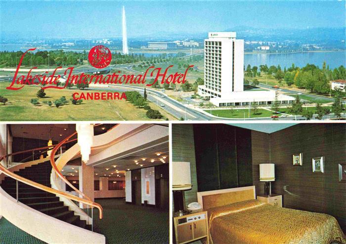 Canberra Australia Lakeside International Hotel Foyer Zimmer