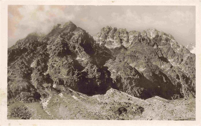 Gerlach 2663m Vysoke Tatry Poprad SK z doliny Kvetnica