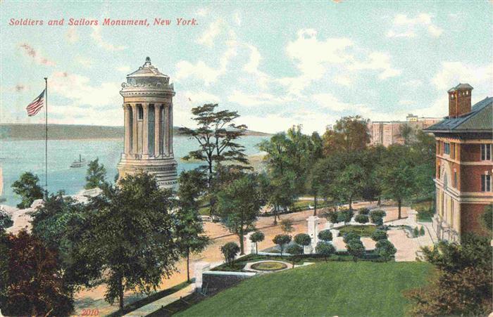 NEW YORK City USA Soldiers and Sailors Monument