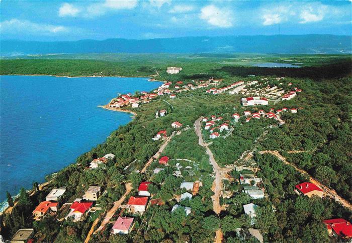 Njivice Omisalj Otok Krk Croatia Panorama